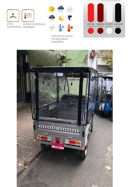 Motolüx Fayton 8100 - Üç Tekerli Motor Brandası