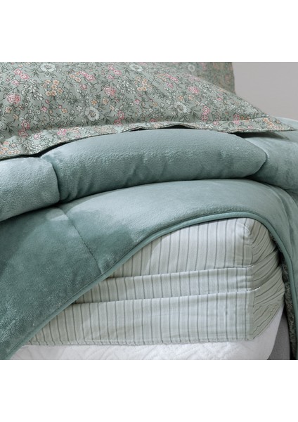 Bedding Piante Triola Tek Kişilik Set - Mint