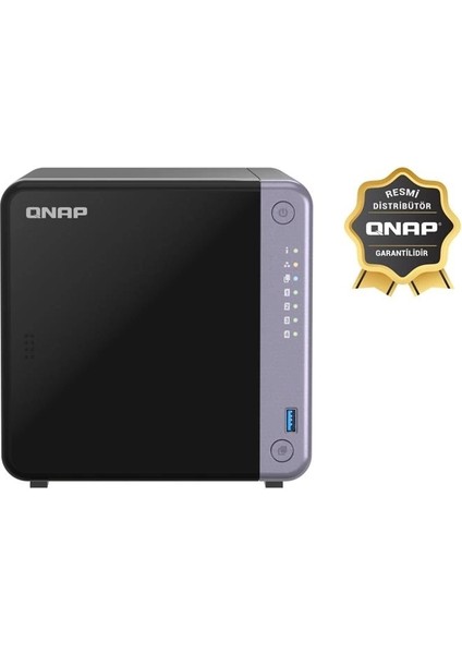 Ontech - Qnap TS-432X-4GB Ram 4 HDD Yuvalı Tower Nas (Resmi Distribütör Garantili)