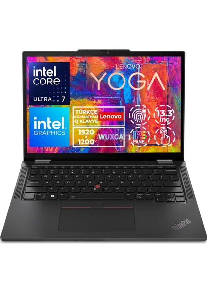 Thinkpad X13 Yoga G5 Ultra 7 155U 16GB 1tb SSD 13.3" Freedos Dokunmatik 2-In-1 21LW00VCTX 001