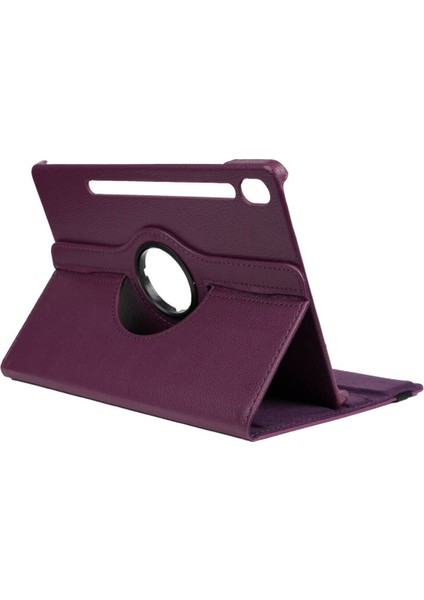 Samsung Galaxy Tab S9 Fe 10.9 Inç Tablet Uyumlu Kılıf 360° Dönebilen Deri Leather New Style Case fırsatları