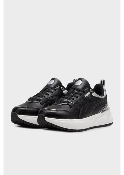 R78 Disrupt Metallic Logolu Kalın Tabanlı Sneaker Ayakkabı Bayan Ayakkabı 39780302 modelleri