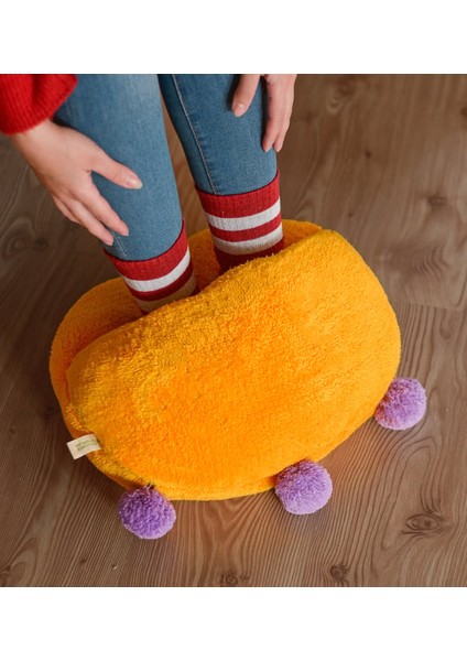 Peluşçu Dayı Peluş Ayak Isıtıcısı, Peluş Panduf