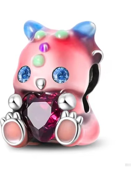 Taşlı Şirin Unicorn Charm