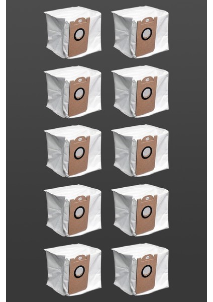 Lydsto S1 uyumlu Robot Süpürge Toz Torbası 10 Adet