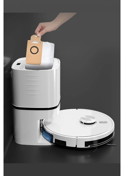Lydsto S1 uyumlu Robot Süpürge Toz Torbası 10 Adet modelleri