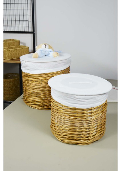 2'li Peluşlu Sepet - SFB170