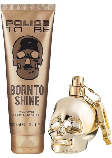 To Be Born To Shine Edt 40 ml + All Over Body Shampoo 100 ml Erkek Parfüm Seti