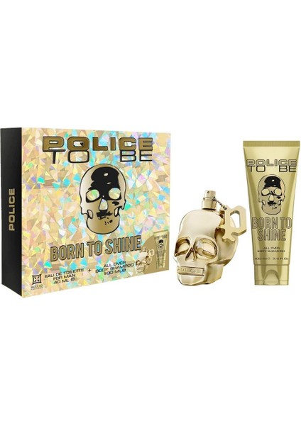 To Be Born To Shine Edt 40 ml + All Over Body Shampoo 100 ml Erkek Parfüm Seti