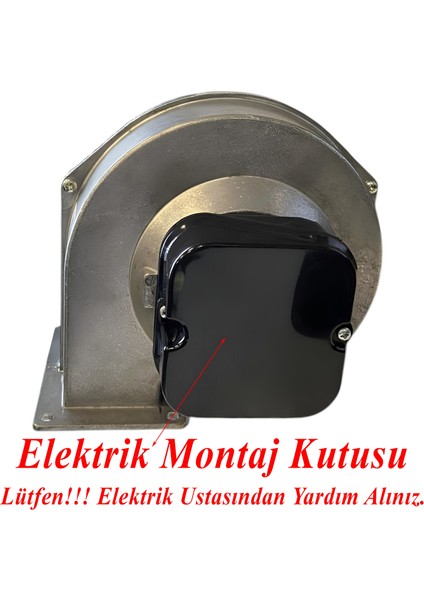 Havalandırma Aspiratörü Salyangoz Fan BDRAS120-60 Alüminyum Gövdeli Metal Kirli Hava Kötü Koku fiyatları