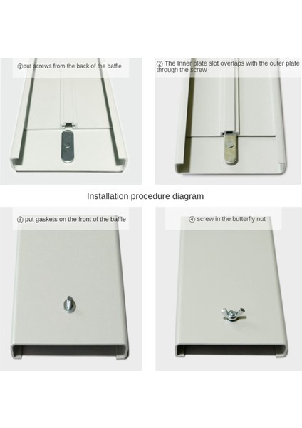 3 Adet Ayarlanabilir Taşınabilir Pencere Takımı Plakası Klima Aksesuarları Klima Pencere ATAŞMANI-68CM (Yurt Dışından) fiyatları