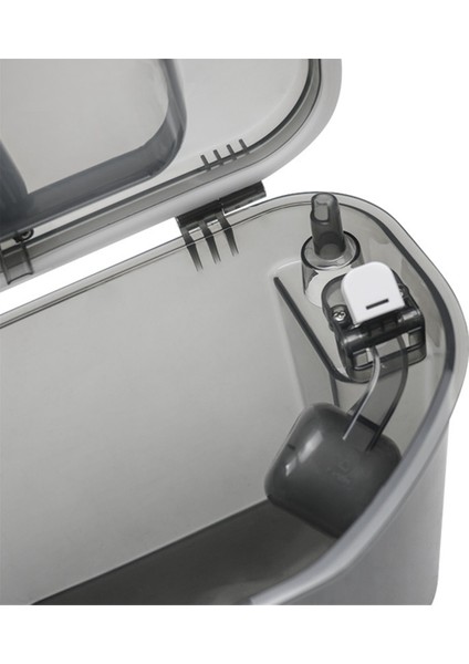 Xiaomi Mjstp Robot Süpürge Için Parçalar Su Tankı Su Tankı Temiz Su Tankı Kirli Su Tankı, Şeffaf Beyaz (Yurt Dışından)