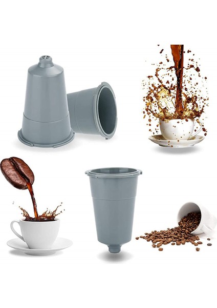 Keurig Için Yeniden Kullanılabilir K Kupaları, Keurig B30 B40 B50 Için Yeniden Kullanılabilir K Kupalı Kahve Filtresi Yeniden Doldurulabilir Tek K Kupalı Kahve Podları (Yurt Dışından)
