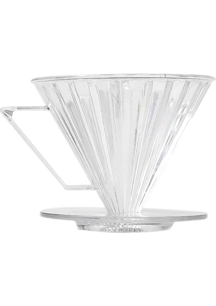 Kahve Damlatıcı Kahve Potu V60 Reçine Huni Damlama Kahve Taşınabilir Makinesi Filtre Bardak Ahşap Tutucu Demleyici Kahve Aletleri (Yurt Dışından)