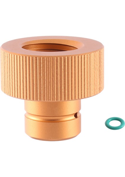 Soda Stream Şişesi Için Co2 Silindir Dolum Adaptörü Dönüştürücü TR21-4 CGA320 Mini Co2 Regülatörüne, Altın (Yurt Dışından)