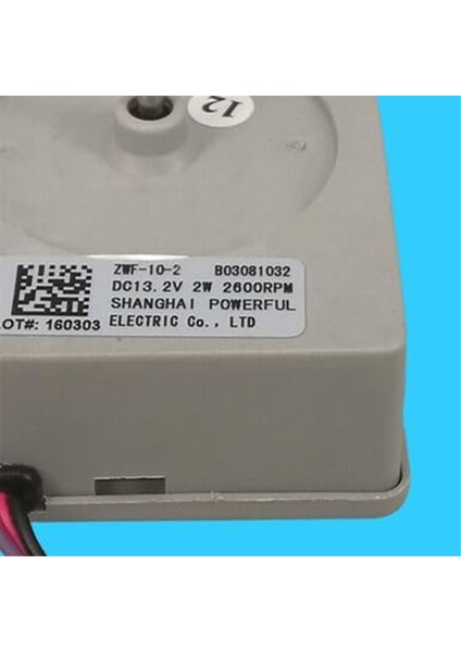 Meiling Duble Kapılı Buzdolabı Fan Motoru Için Dc Motor Fanı Zwf-10-2 B03081032 DC13.2V 2W (Yurt Dışından) modelleri