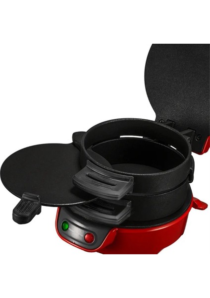 Burger Makinesi Hamburger Presi Patty Makinesi Yapışmaz Çok Fonksiyonlu Sığır Burgeromlet Biftek Kahvaltı Makinesi Us Plug (Yurt Dışından)