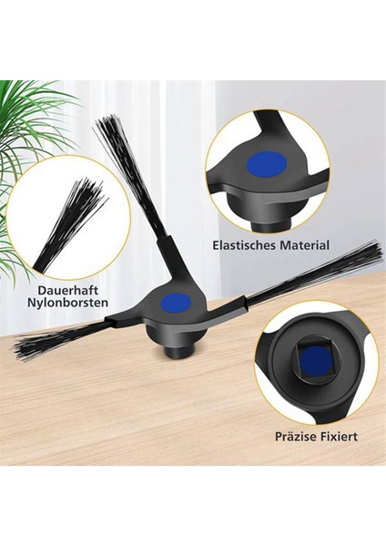 Ecovacs Deebot X2 Omni / X2 Pro / X2 Robot Süpürge Aksesuarları Silindir Ana Yan Fırça Filtre Paspas Bezi Toz Torbası Parçaları (Yurt Dışından)