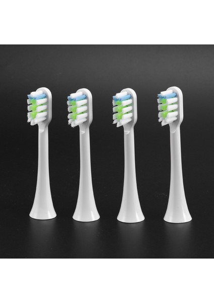 4 Adet Yedek Diş Fırçası Kafaları Xiaomi Soocas V1X3/X3U X1/x3/x5 Elektrikli Diş Fırçası Kafaları Beyaz (Yurt Dışından)