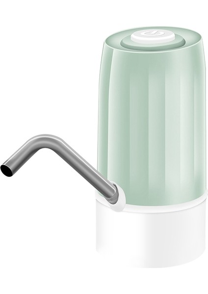 Elektrikli Su Şişesi Pompası Namlulu Su Otomatik Içme Suyu Sebili USB Şarjlı Su Pompası 4.5-19L - Yeşil (Yurt Dışından)