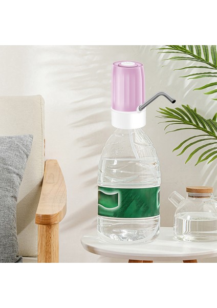 Elektrikli Su Şişesi Pompası Namlulu Su Otomatik Içme Suyu Sebili USB Şarjlı Su Pompası 4.5-19L - Yeşil (Yurt Dışından) fırsatları