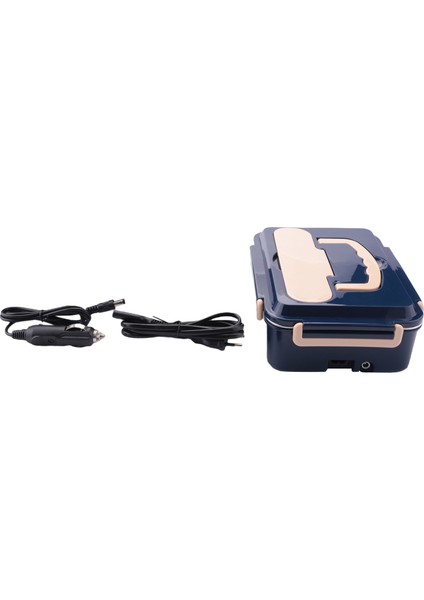 Elektrikli Öğle Yemeği Kutusu, Kaşık ve Çubuklu, 220V Ev ve 12V/24V Araba/kamyon Için Taşınabilir Gıda Isıtıcı, Ab Tak (Yurt Dışından)