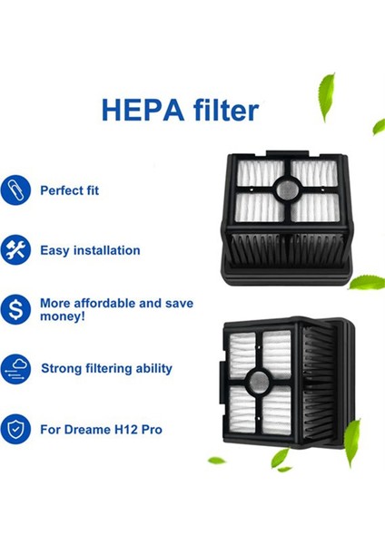 Dreame H12 Dual Kablosuz Elektrikli Süpürge Parçaları Islak ve Kuru Aksesuarları Için Yedek Fırça Silindiri Hepa Filtresi (Yurt Dışından) modelleri