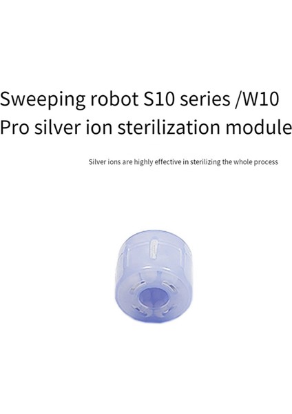 Dreame S10 Süpürme Robotu Için Gümüş Iyon Özel Temiz Sterilizasyon Parçaları (Yurt Dışından)