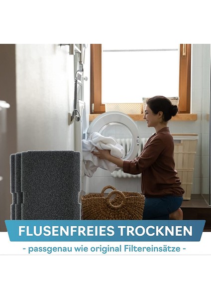10 Pc Kurutucu Filtresi Kurutma Makinesi Için Yedek Beko 2964840100, Kurutma Makinesi Için Tüy Filtresi Beko DE8635RX DS7512PA Çamaşır Kurutma Makinesi (Yurt Dışından)