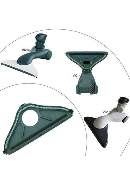 Vorwerk Kobold VK140 VK150 Fırça Kılları HD40 HD50 Yedek Parçaları (Yurt Dışından)