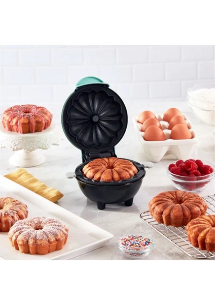 Min Make-Waffle Ev Balkabağı Turta Makinesi Çocuk Kahvaltı Makinesi Mini Fırın Makinesi Mini Makine Ab Fişi (Yurt Dışından)