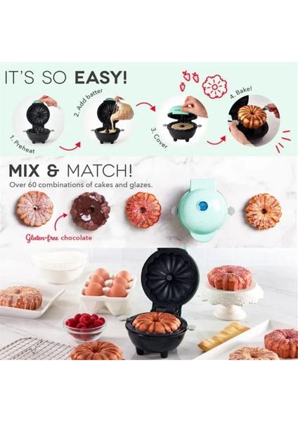 Min Make-Waffle Ev Balkabağı Turta Makinesi Çocuk Kahvaltı Makinesi Mini Fırın Makinesi Mini Makine Ab Fişi (Yurt Dışından)