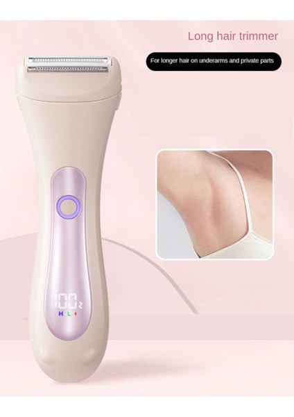 Kadınlar Için 2'si 1 Arada Elektrikli Bikini Tıraş Makinesi Elektrikli Tıraş Makinesi Islak/kuru Tıraş Makinesi Kasık Bölgesi Yüz Bacaklar Mavi (Yurt Dışından) modelleri