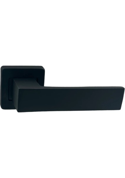 Orkide Alm Siyah Kare Rozetli Kapı Kolu Oda fiyatları