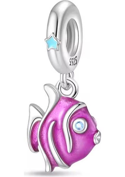 Mor Balık Sallantılı Charm