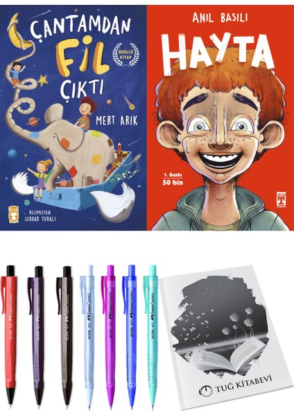 Hayta ve Çantamdan Fil Çıktı 2li Set