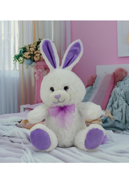 Neon Renkli Tavşan Peluş 30 cm 62232