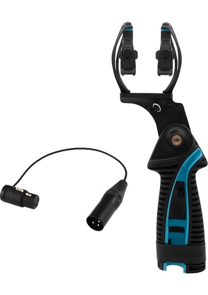 3-Pin Xlr Kablolu Rad-3 Mikrofonlar İçin Shock Mount Süspansiyon Tutma Aparatı