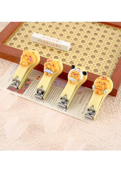 Sevimli Çizgi Tereyağı Ayı Tırnak Makası (Yurt Dışından) modelleri