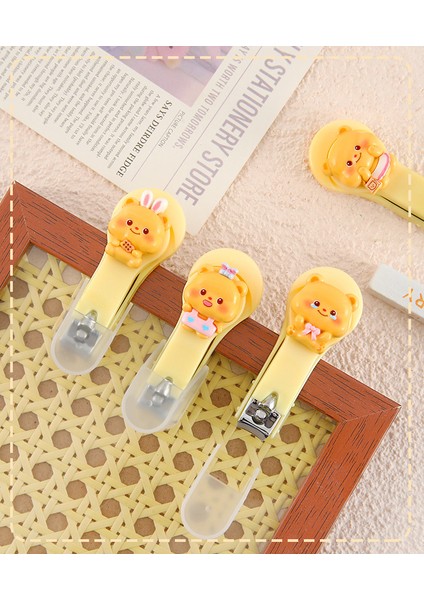 Sevimli Çizgi Tereyağı Ayı Tırnak Makası (Yurt Dışından) fırsatları