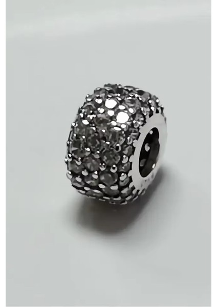 Pave Taşlı Halka Charm