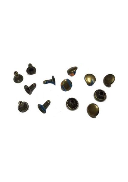 Rivet Perçin - 9mm, Antik, 1000 Adet