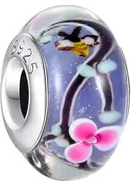 Çok Desenli Murano Charm