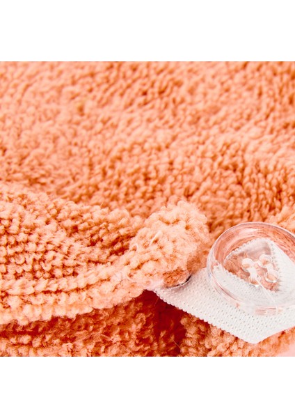 Mikrofiber Saç Havlusu - Somon - 57X27 cm fırsatları