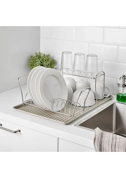 Sumuhome Valvardad Bulaşıklık Paslanmaz Çelik 12X32 cm