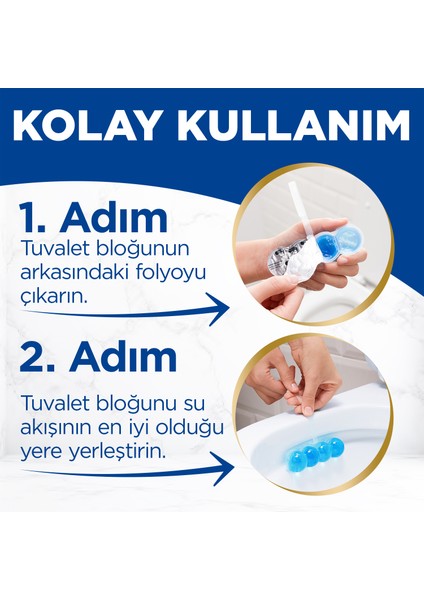 WC Brilliant Gel Duopack Tuvalet Bloğu Okyanus