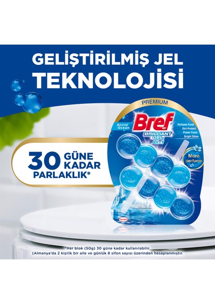 WC Brilliant Gel Duopack Tuvalet Bloğu Okyanus