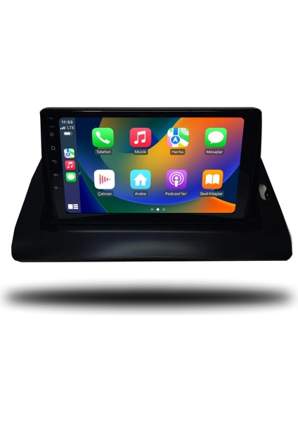 Renault Kangoo Multimedya 2005-2020 Android Multimedya 4gb Ram - 64GB Hafıza Kablosuz Carplay Geri Görüş Kameralı