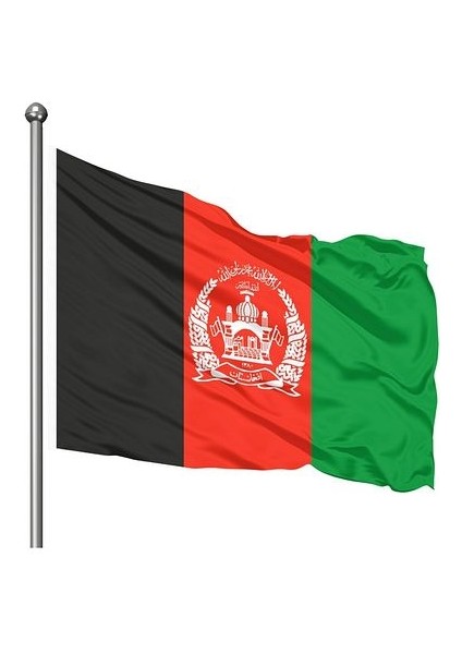 Afganistan Gönder Bayrağı 50X75