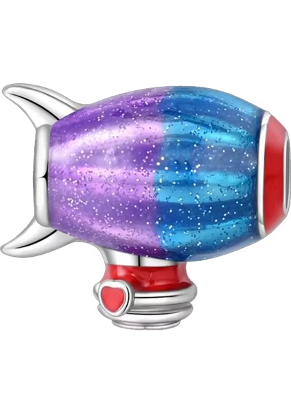 Renkli Zeplin Charm